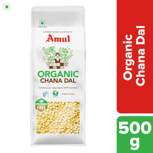 Amul Organic Chana Dal, 500 gm