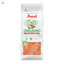 Load image into Gallery viewer, Amul Organic Masoor Dal, 500 gm