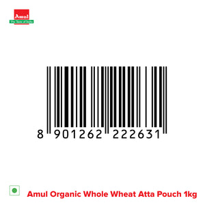 Amul Organic Whole Wheat Atta, 1 kg