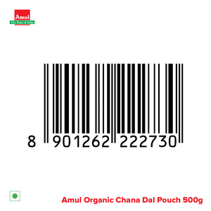 Amul Organic Chana Dal, 500 gm