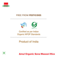 Load image into Gallery viewer, Amul Organic Sonamsoori Rice, 1 kg