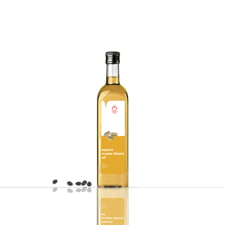 Organic Black Sesame Oil (काली तिल्ली तेल)